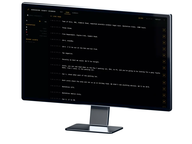 Berkshire County Scanner product preview